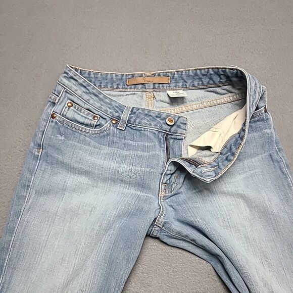 FRX Clothing Womens Jeans‎ 29 Light Blue Faded Slim Boot - Picture 4 of 9